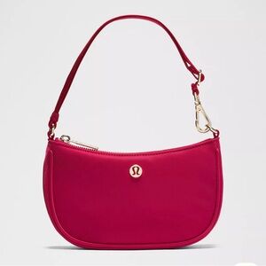 Lululemon Athletica City Essentials Mini Fuchsia Shoulder Bag